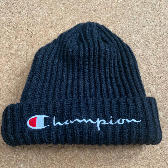 Champion(チャンピオン)のチャンピオン ニット帽 キッズ/ベビー/マタニティのこども用ファッション小物(帽子)の商品写真