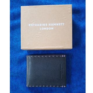 キャサリンハムネット(KATHARINE HAMNETT)のKATHARINE HAMNETT 牛革製財布(折り財布)