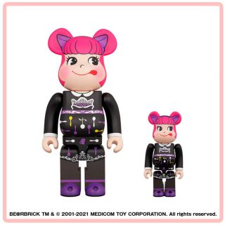 メディコムトイ(MEDICOM TOY)のBE@RBRICK ANNA SUI × ペコラ 100％ & 400％(その他)