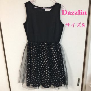 ダズリン(dazzlin)の新品 Dazzlin 未使用 花柄ワンピース  チュール(ひざ丈ワンピース)