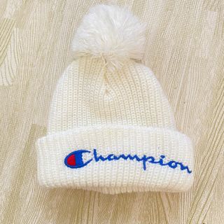 チャンピオン(Champion)の美品 50～52cm Championニット帽(帽子)