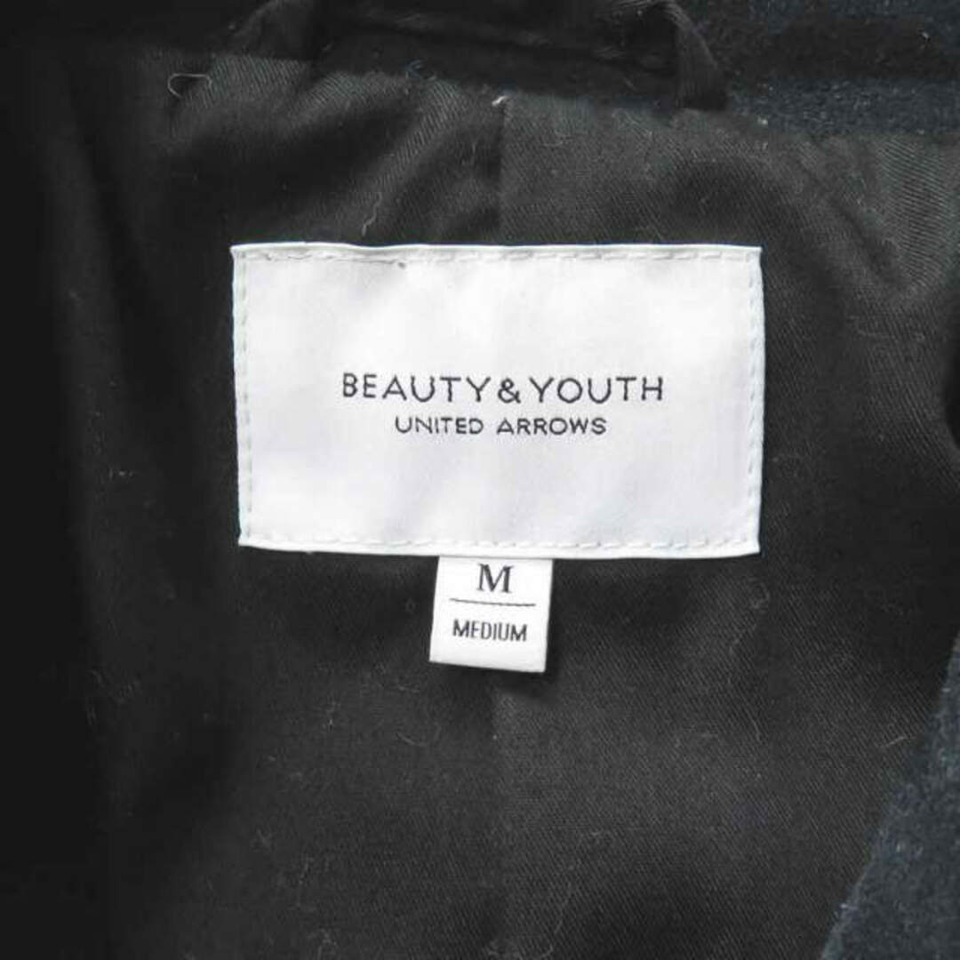 BEAUTY&YOUTH UNITED ARROWS(ビューティアンドユースユナイテッドアローズ)のBEAUTY&YOUTH UNITED ARROWS ビューティーアンドユース ユナイテッドアローズ スエードダブルライダースジャケット 1625-199-4012 M ネイビー 革ジャン レザー アウター【中古】【BEAUTY&YOUTH UNITED ARROWS】 レディースのジャケット/アウター(ライダースジャケット)の商品写真