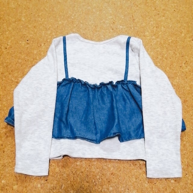 Tシャツ 長袖 ロンT 110cm キッズ/ベビー/マタニティのキッズ服女の子用(90cm~)(Tシャツ/カットソー)の商品写真