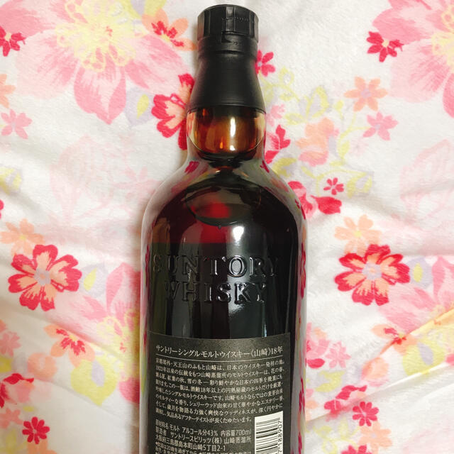 サントリー(サントリー)の山崎１８年　箱あり 食品/飲料/酒の酒(ウイスキー)の商品写真