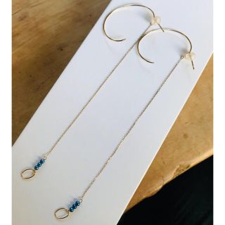 スピックアンドスパン(Spick & Span)のk10♡ロングピアス♡リラバイスピックアンドスパン♡(ピアス)