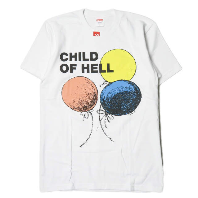 Supreme シュプリーム アメリカ製 15AW Child of Hell Tee プリントクルーネックTシャツ M ホワイト 半袖 風船 バルーン トップス【新古品】【Supreme】