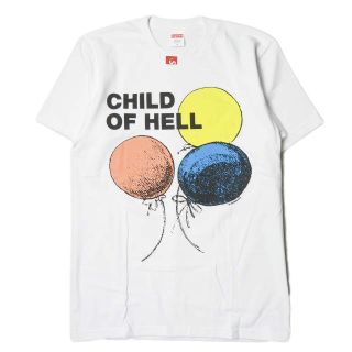 シュプリーム(Supreme)のSupreme シュプリーム アメリカ製 15AW Child of Hell Tee プリントクルーネックTシャツ M ホワイト 半袖 風船 バルーン トップス【新古品】【中古】【Supreme】(Tシャツ/カットソー(半袖/袖なし))