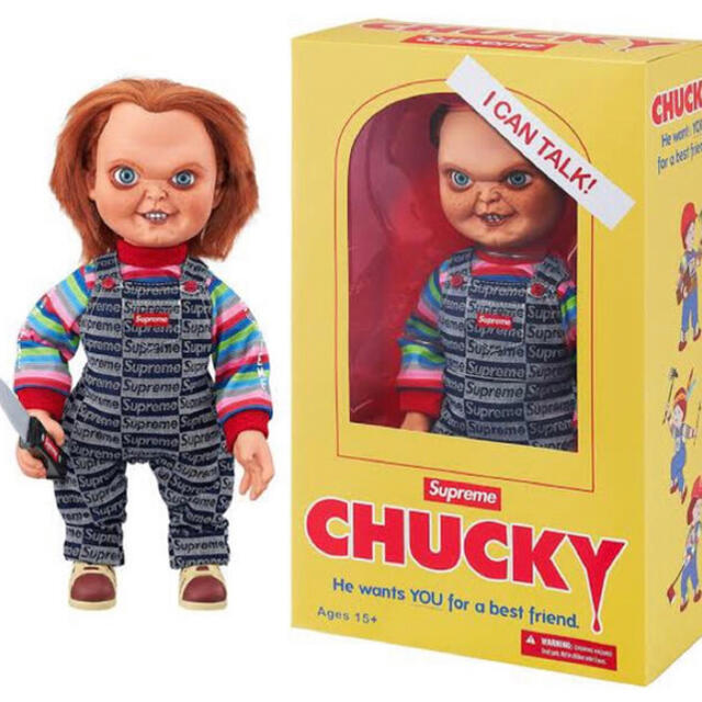 Supreme(シュプリーム)のSupreme Chucky Doll シュプリーム チャッキードール 新品 エンタメ/ホビーのおもちゃ/ぬいぐるみ(キャラクターグッズ)の商品写真