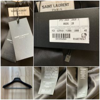 Saint Laurent - SAINT LAURENT ロゴ テディジャケット 48の通販 by R