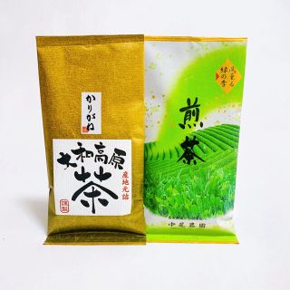 中尾農園　大和茶　煎茶　かりがね　2本セット(茶)