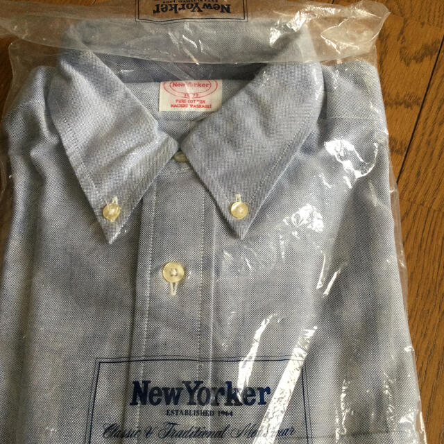 NEWYORKER(ニューヨーカー)のお値下げ　ニューヨーカー　ワイシャツ　ボーイズ　150 新品未使用　日本製 キッズ/ベビー/マタニティのキッズ服男の子用(90cm~)(ブラウス)の商品写真