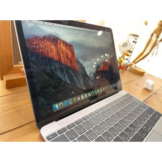 マック(Mac (Apple))のMacBook Retina 12インチ Early2016 ssd256g(ノートPC)