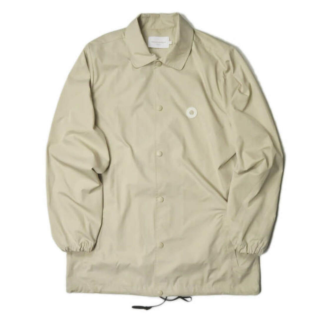 DROLE DE MONSIEUR ドロールドムッシュ NFPM JACKET ロゴプリントコーチジャケット S ベージュ ナイロン ブルゾン アウター【DROLE DE MONSIEUR】