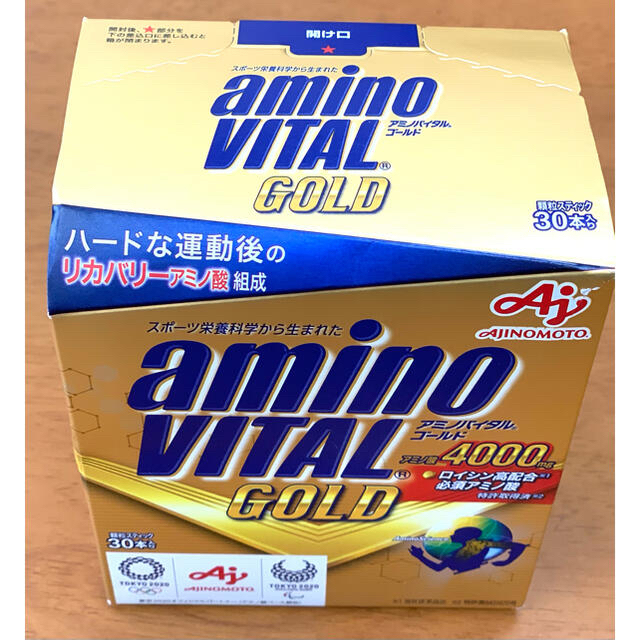 味の素(アジノモト)のアミノバイタルGOLD(30本入) 食品/飲料/酒の健康食品(アミノ酸)の商品写真