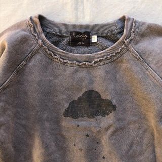 キャラメルベビー&チャイルド(Caramel baby&child )のtocoto vintage スウェット 2-3y【未使用】(Tシャツ/カットソー)