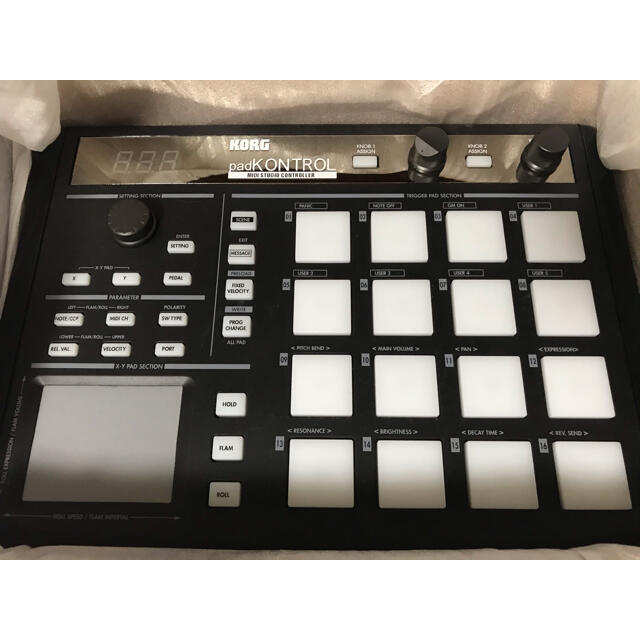 KORG(コルグ)のKORG padKONTROL 楽器のDTM/DAW(MIDIコントローラー)の商品写真