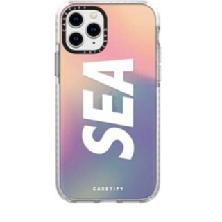 シー(SEA)のWDS x CASETiFY　IPhoneXsMAXケース オーロラ(iPhoneケース)