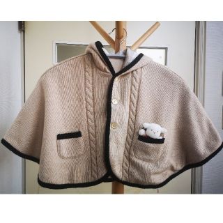 バーバリー(BURBERRY)のバーバリー　リバーシブル　ポンチョ(ジャケット/コート)