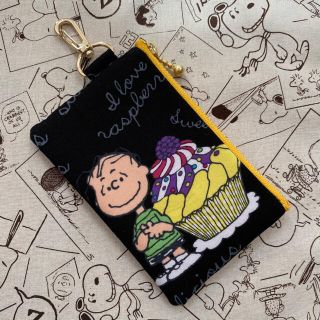 スヌーピー(SNOOPY)の☆ ライナス&サリー ミニポーチ ☆ ハンドメイド(ポーチ)