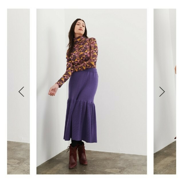 タグ付き新品 Misha & Puff Prairie Skirt Violet 1