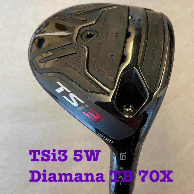 TSi3 フェアウェイウッド　5W ヘッドのみ