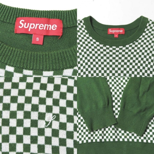 Supreme 13SS Checkered Sweater ニット メンズ 2