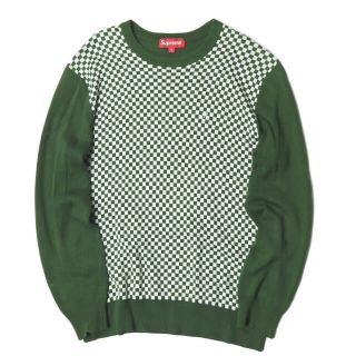 シュプリーム(Supreme)のSupreme 13SS Checkered Sweater ニット メンズ(ニット/セーター)