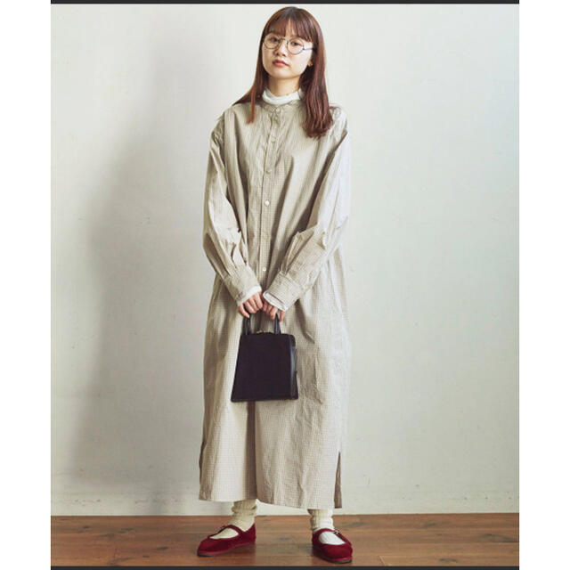 fig London(フィグロンドン)のDAY shirt dress レディースのワンピース(ロングワンピース/マキシワンピース)の商品写真