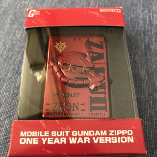 zippo モビルスーツガンダム  シャー専用ザク