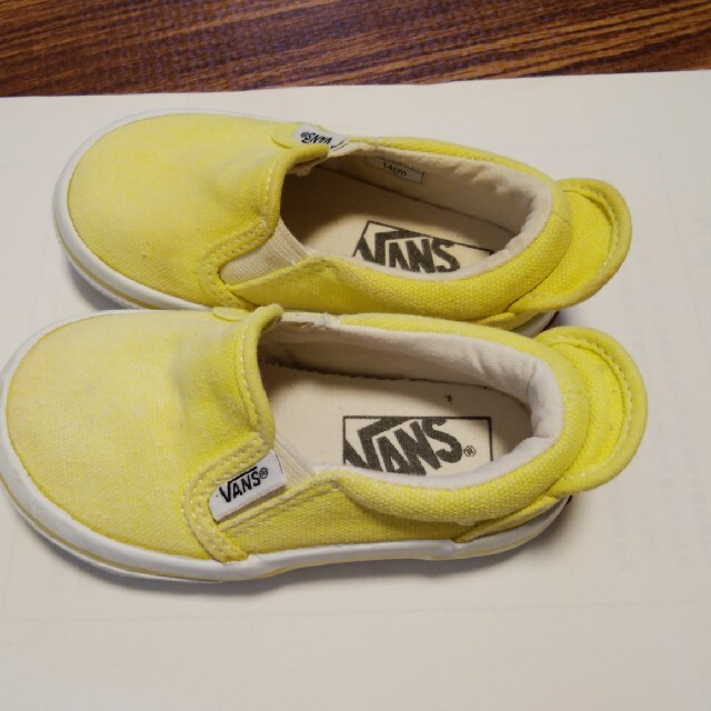 VANS(ヴァンズ)のVANS　スリッポンシューズ　14㎝ キッズ/ベビー/マタニティのベビー靴/シューズ(~14cm)(スリッポン)の商品写真