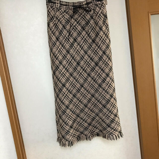 COCO DEAL(ココディール)のCOCO DEAL ロービングツイードチェックバイアススカート レディースのスカート(ロングスカート)の商品写真