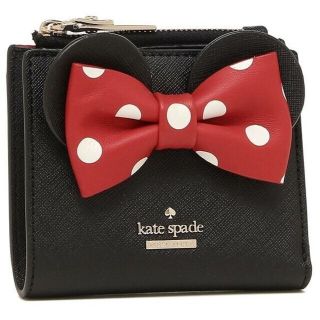 ケイトスペードニューヨーク(kate spade new york)のケイトスペード + ディズニー ミニー マウス コラボ 二つ折り財布(財布)