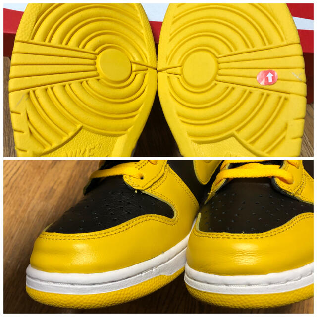 NIKE(ナイキ)の黒タグ無し Nike Dunk High SP ナイキ ダンク 黒黄 27.5 メンズの靴/シューズ(スニーカー)の商品写真