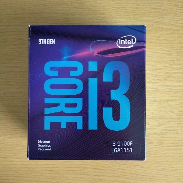 割引クーポン core i3 9100F PCパーツ