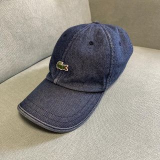 ラコステ(LACOSTE)のラコステ　デニム　キャップ(キャップ)