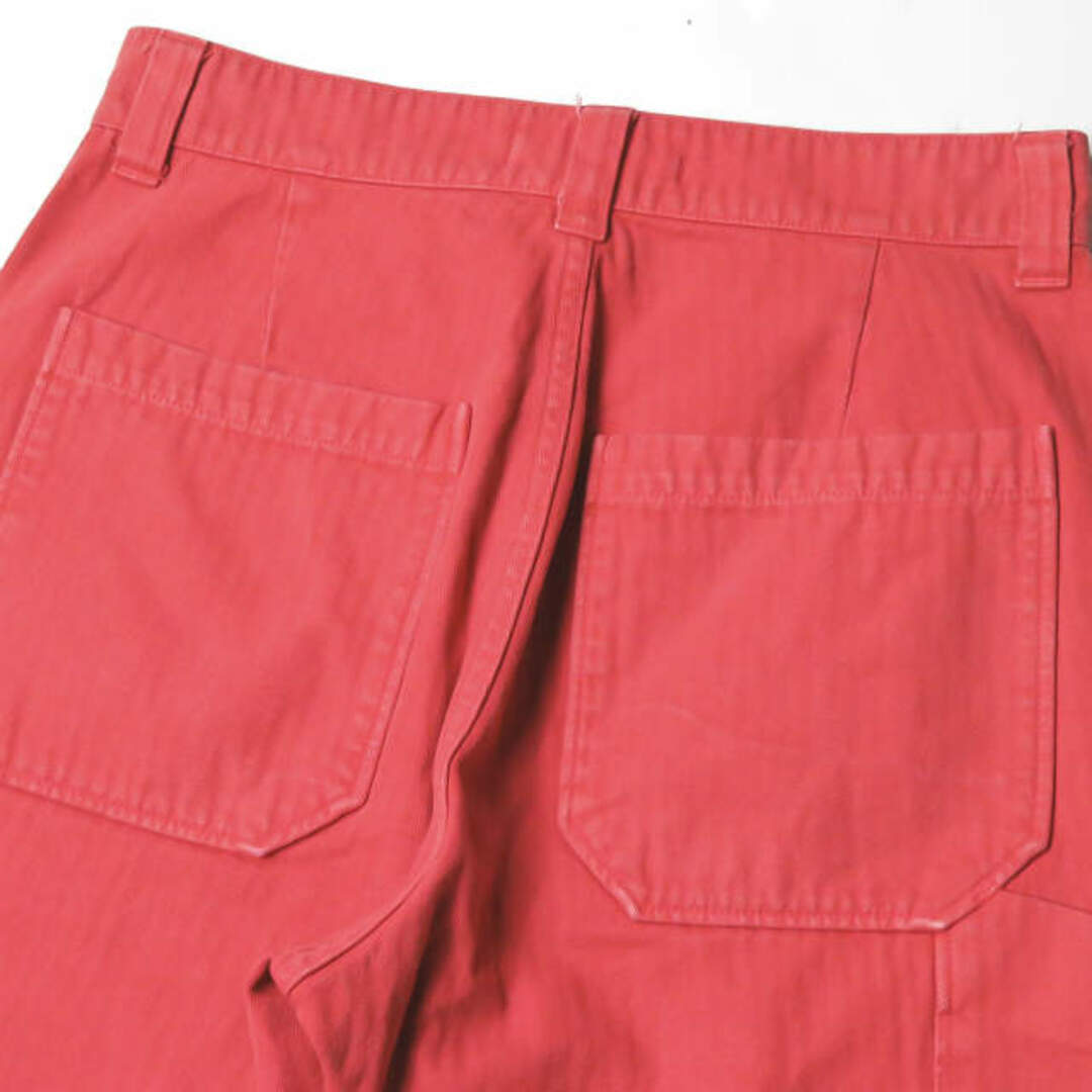 Nigel Cabourn ナイジェルケーボン 日本製 UTILITY SHORTS コットンヘリンボーン ユーティリティーショーツ 8070051049 30 レッド ベイカー ショートパンツ ボトムス【中古】【Nigel Cabourn】 メンズのパンツ(ショートパンツ)の商品写真