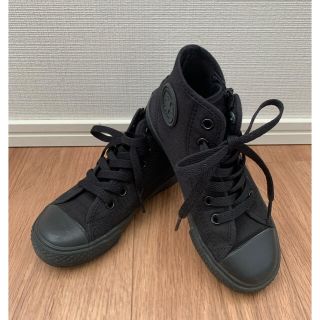 コンバース(CONVERSE)のコンバース ハイカット スニーカー 19cm ブラック(スニーカー)