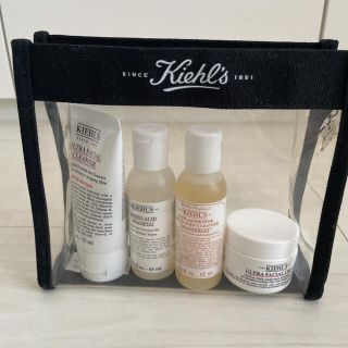 キールズ(Kiehl's)の【kiehl's】シャンプー　クリーム4点セット　ポーチ付き(サンプル/トライアルキット)