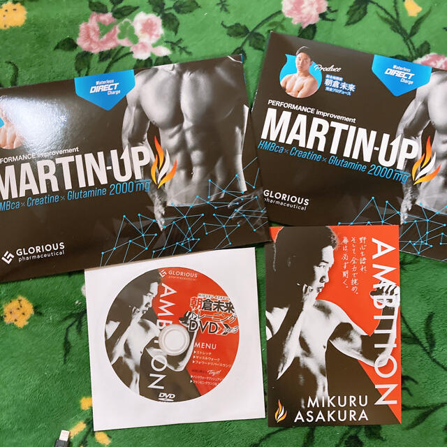 朝倉未来 マーチンアップ15袋×2 DVD付きのサムネイル