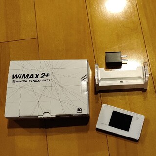 エヌイーシー(NEC)のau/wimax speed wifi next wx05 + クレードルセット(PC周辺機器)