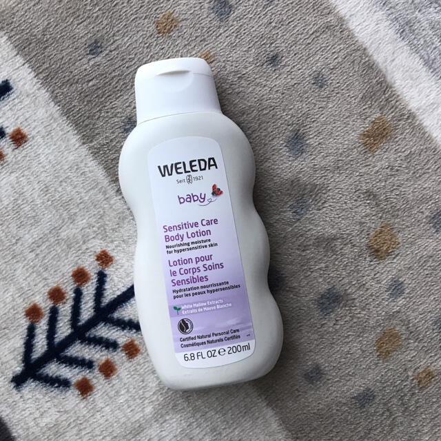 WELEDA(ヴェレダ)のヴェレダ　センシティブケア　ベビー　ボディローション キッズ/ベビー/マタニティの洗浄/衛生用品(ベビーローション)の商品写真