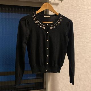 アベニールエトワール(Aveniretoile)の【美品】アベニールエトール　カーディガン(カーディガン)