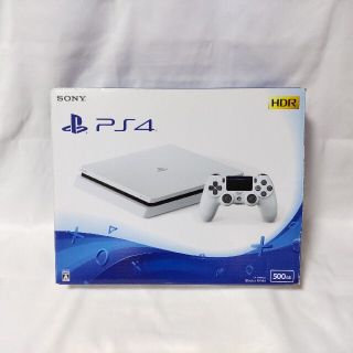 プレイステーション4(PlayStation4)のPS4 グレイシャーホワイト 薄型 CUH-2100A 500GB(家庭用ゲーム機本体)