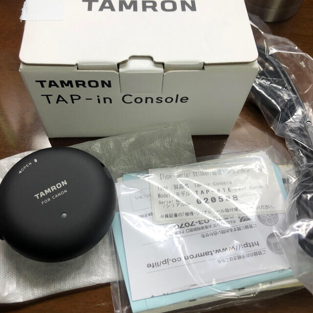 TAMRON(タムロン)のTAMRON TAP-in Console キヤノン用 TAP-01E スマホ/家電/カメラのカメラ(その他)の商品写真