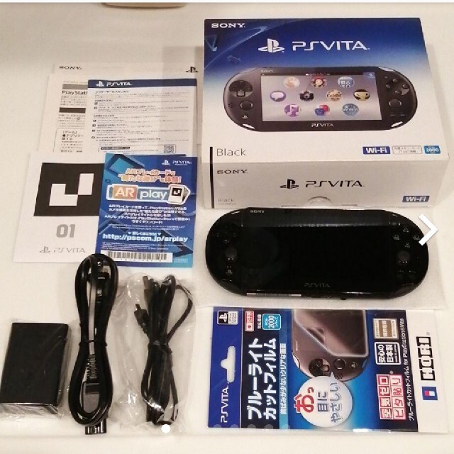 SONY PlayStationVITA 本体  PCH-2000 ZA11 エンタメ/ホビーのゲームソフト/ゲーム機本体(携帯用ゲーム機本体)の商品写真