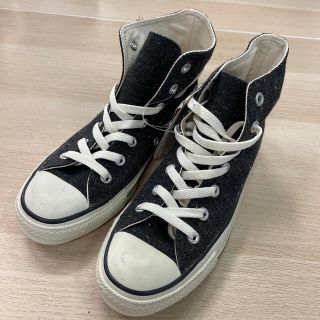 コンバース(CONVERSE)のコンバース オールスター  ネップウール ハイカット レディース 23.5センチ(スニーカー)