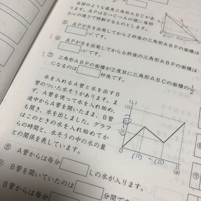 サピックス  SAPIX 算数基礎力トレーニング　7ヵ月分　未記入