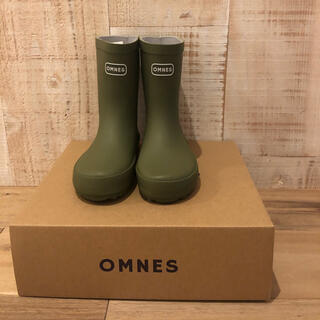 新品レインブーツ　OMNES 17cm(長靴/レインシューズ)