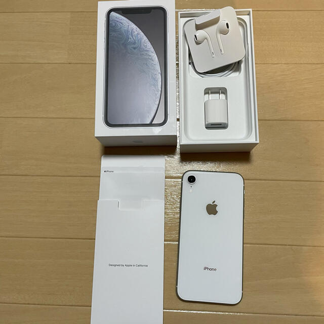 Apple - yuripapa様専用iPhoneXR 128G ホワイト SIMロック解除済