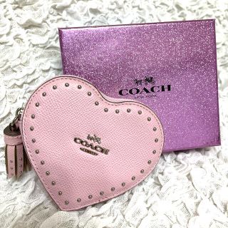 コーチ(COACH)のお値下げ中！   coach コインケース マルチケース  ピンク(コインケース/小銭入れ)